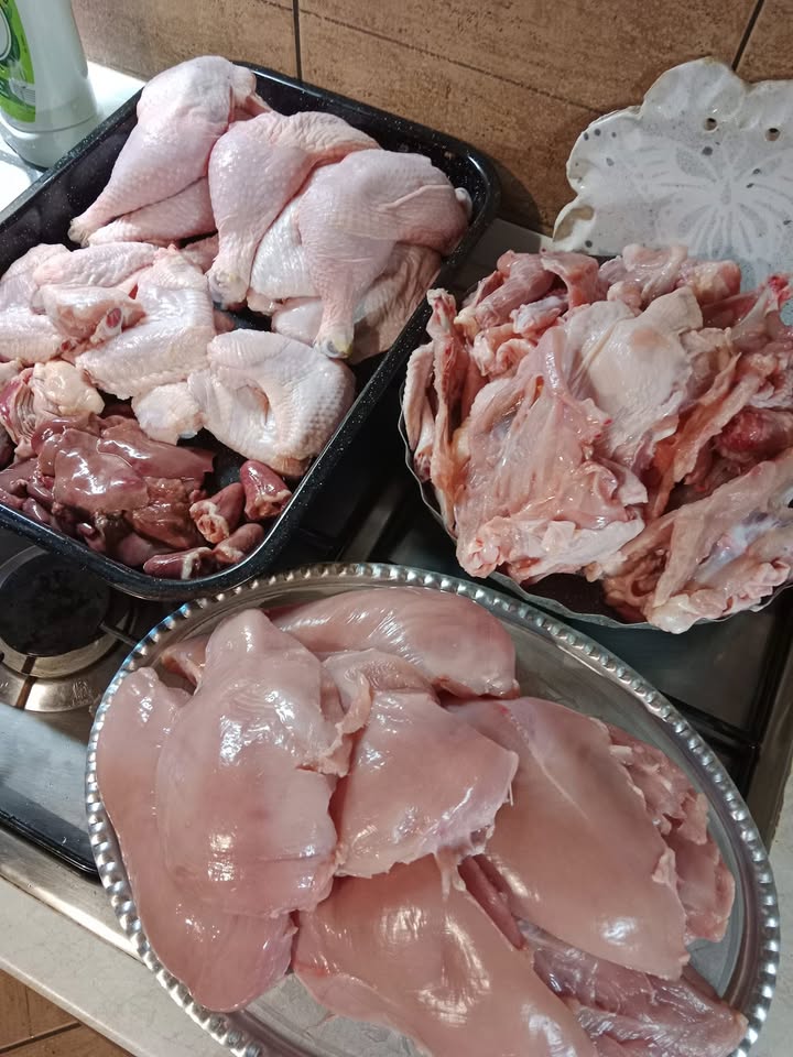Čerstvé maso připravené na farmě Statek Pro-Cit